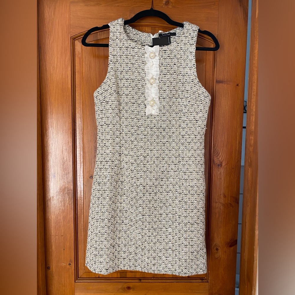 Forever 21 Woven Grey Dress